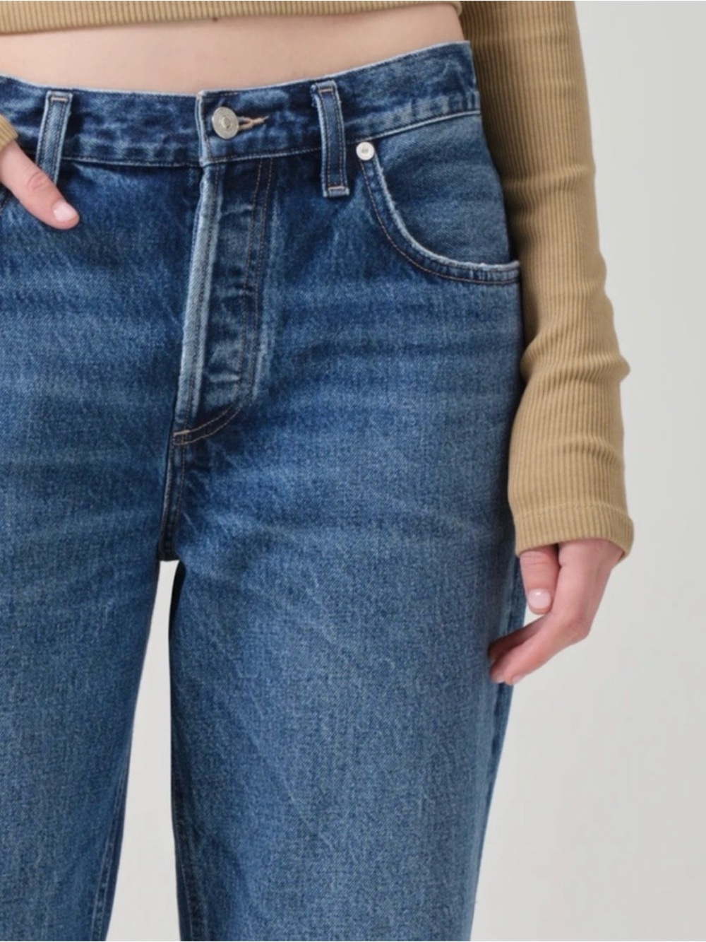 Citizens Of Humanity Neve low slung relaxed jeans size 24